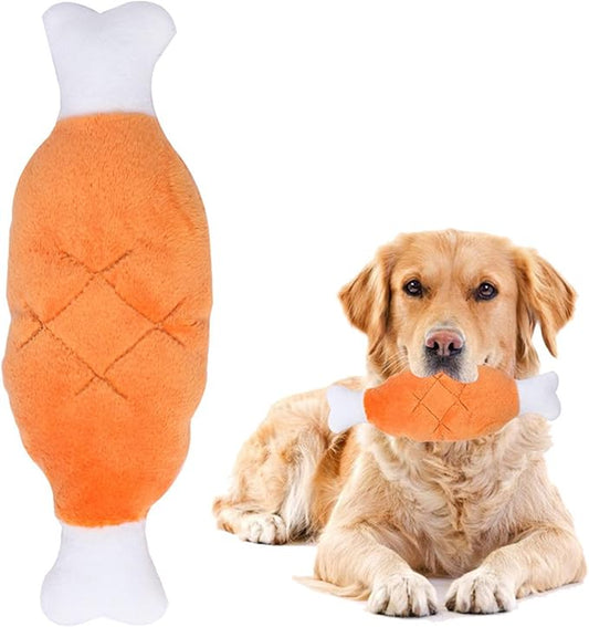 Chew Toys for Dogs, Heavy Duty Indestructible Cute Cute Dog Toys,Plush Soft Durable Fabric Dog Toy for Aggressive Chewers for Puppy Indoor Small Medium Breeds Anxiety Relief Playing Home Teething