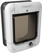 Cat Mate Microchip Activated Cat Flap (360) - ISO and AVID Compatible, Door for Entry Control of up to 30 Cats or Small Dogs, for Single/Multiple Glazing, UPVC, Walls and Wood, White