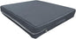 Waterproof Dog Bed Protector. (53 L x 42 W x 5 H inches) Washable Removable Orthopedic, Cooling Gel and Memory Foam Pet Bed Cover. Cover only. (Gray)