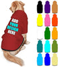 Customized Dog Hoodie with Name Logo Personalized Text Soft & Warm for Puppy Sweatshirt Hooded for Small Medium Large Dogs Girl/Boy Cats/Kitten, Brown, XL