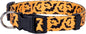 Native Pup Halloween Dog Collar (Large, Bats)