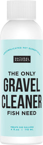 Aquarium Gravel Cleaner - Naturally Maintain a Healthier Tank, Reducing Fish Waste and Toxins (4 fl oz)