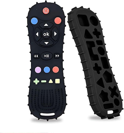 Natural Teething Rubber Chew Toys for Dogs - Stuffable Dog Toy for Extended Playtime - Chew & Fetch Toy for Puppies - for Small Puppies Tough Dog Toys for Aggressive Chewers Small Breed (Black)