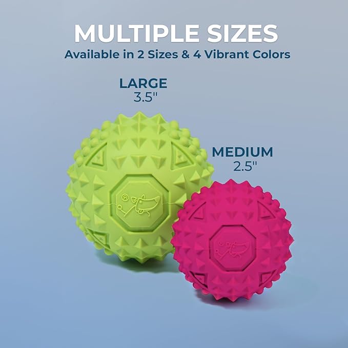 Best Pet Supplies Squeaky Dog Toys with Soft Durable Fabric for Small, Medium and Large Pets Interactive Toy for Indoor Play, Supports Active Biting and Play - Fuchsia (L:3.5")