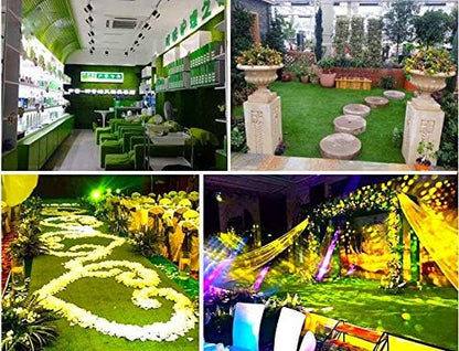 Petgrow Synthetic Artificial Grass Turf 9FTX57FT for Indoor Outdoor Dog Synthetic Grass Mat, Party Wedding Christmas Balcony Garden Astro Turf Rug,Drainage Holes Faux Fake Grass Rug Carpet for Pets