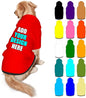 Customized Dog Hoodie with Name Logo Personalized Text Soft & Warm for Puppy Sweatshirt Hooded for Small Medium Large Dogs Girl/Boy Cats/Kitten, Red, L