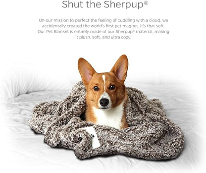 Pet Parents Premium Pet Blanket - Water Resistant, Perfect for Crates, Calming, Large, Medium, Small Dogs & Puppies - Color: Chocolate, Size: 32x40