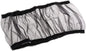 Bird Cage Seed Catcher Seeds Guard Parrot Nylon Mesh Net Cover Stretchy Shell Skirt Traps Cage Basket Soft Airy (M, Black)