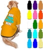 Custom Dog Clothes with Photo Name Logo Personalized Dog Sweaters for Small Medium Large Dogs Breathable Warm, Orange, XXL