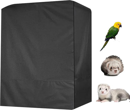 Bird Cover for Cage,Breathable Black Out Lightweight Washable Dust Proof Hood Lovebird Canary Conure Cockatiel Parakeet Pet Night