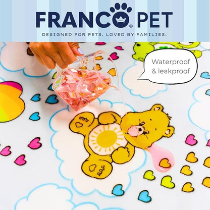 Franco Pet Care Bears Super Soft Cozy Waterproof Sherpa-Backed Blanket Throw for Medium Dogs, Couch/Bed/Car, 40x50 (Officially Licensed Product)