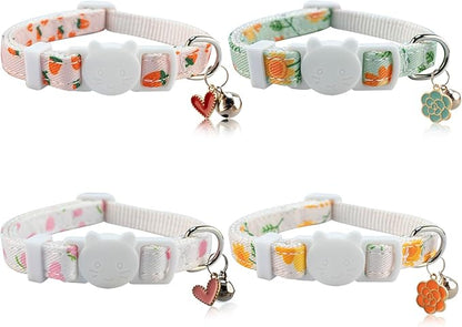 Yizepet Cat Collars with Bells, Breakaway Kitten Collar, Cute Kitty Collar, Pet Supplies Accessories