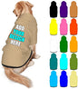 Customized Dog Hoodie with Name Logo Personalized Text Soft & Warm for Puppy Sweatshirt Hooded for Small Medium Large Dogs Girl/Boy Cats/Kitten, Tan, M