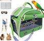 Bird Carrier Travel Cage with Perch, Food Bowl,Pet Backpack,Parrot Carrier,Small Animal Car Bag,Bird Cages for Parakeets, Ideal for Small Animals & Puppies