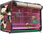 MANON ROSA Bird Cage Cover - Lightproof Birdcage Covers Nighttime- Ideal for Parrots Cockatiels Parakeets Cockatoos Lovebirds Finches Budgerigars Conure (L(19.7" Lx13.8 Wx13 H),Camouflage)