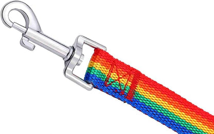AmaGood Dog/Puppy Obedience Recall Training Agility Lead-15 ft 20 ft 30 ft 50 ft Long Leash-for Dog Training,Recall,Play,Safety,Camping (20feet, Rainbow)