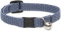 LupinePet Eco 1/2" Mountain Lake Cat Safety Collar with Bell , 8-12"