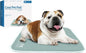The Green Pet Shop Cool Pet Pad - Medium, Sage Grey - Self-Cooling, Pressure Activated Mat for Dogs & Cats from 21-45 lbs - Non-Toxic Gel, No Water Needed