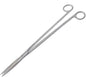 A2Z-Aquascaping Maintenance Tools Accessories,Anti-Rust Stainless Steel Tweezers Scissors Spatula for Aquarium Tank Clean, Fish Tank, Bonsai, Algae Scrapers (12" Scissors - Straight - Silver)