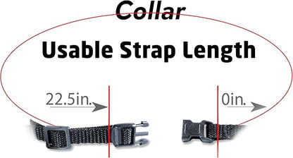 MS-5 Automatic Pet Door Collar 2-Pack, Genuine High Tech Pet Brand Dog Collar for Power Pet Doors, Water Proof with 6 Free Batteries - 2MS-5-6B3V1A