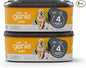 Pet Genie Refill Bags | Jumbo 2-Pack, 56 Total ft | Up to 8 Months of Supply in 2 cartridges | Ultimate Odor Control Dog Poop Bags