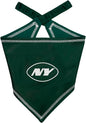 Pets First NFL New York Jets TIE Bandana, Size Small/Medium. Dog Bandana Scarf Bib for Pet Cat Dog. The Ultimate Game-Day, Party Bandana