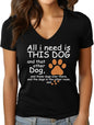 Custom Dog Mom Shirt for Women Pet Ears Sweatshirt with Name Unique Puppy Line Art Cute Dad Hoodie for DogDad Owner Lover