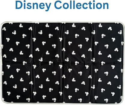 The Green Pet Shop Cool Pet Pad - Large, Disney’s Mickey & Minnie Mouse - Self-Cooling, Pressure Activated Mat for Dogs & Cats from 46-80 lbs - Non-Toxic Gel, No Water Needed