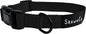 ShawnCo Dream Walk Dog Collar- Premium, Adjustable and Comfortable Pet Collar for Small, Medium, Large and Extra Large Dogs (L, Midnight)