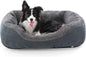 INVENHO Dog Bed Medium Size, Orthopedic Warming Soft Calming Sleeping Puppy Bed Durable Pet Bed with Anti-Slip Bottom M(30"x24"x9")