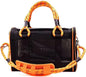 Buddy's Best Airline Approved Pet Carrier – Black & Orange Heavy Duty, Fits Under Seat, TSA Compliant, Ventilated Mesh Design w/Waterproof Base & Reflective Safety Strips