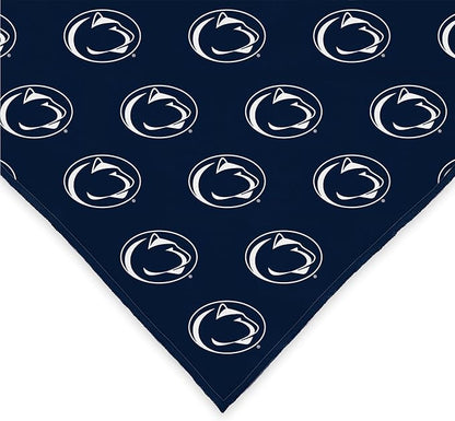 Penn State Nittany Lions Officially Licensed Bandana for Dogs and Cats | Fits Pets Great Gift Idea | Easy-to-Tie (Small, 13")