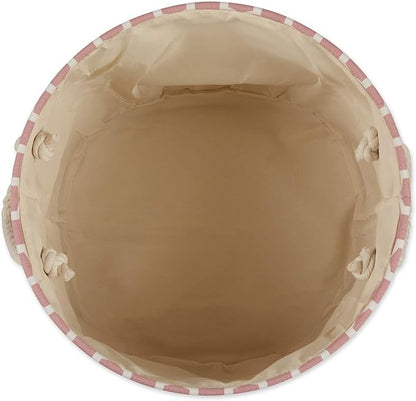 Bone Dry 6192 Pet Storage Collection Lattice Paw Print, Medium Round, Rose