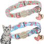 Cat Collar,2 Pack Valentines Day Cat Collar Breakaway,Safety Adjustable Collars with Bell for Kitten，Adjustable 7-12 Inch,Pet Supplies Accessories