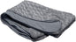 Furhaven Replacement Dog Bed Cover Ultra Plush Faux Fur & Suede Contour Luxe Lounger, Machine Washable - Gray, Medium