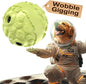 KADTC Extra-Large Size Durable Dog Giggle Ball U.S. Patent & Brand & Design for Large Aggressive Chewers Breed Dogs Wobble Giggling Toy Interactive Play for Indoor Outdoor