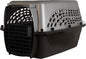 Petmate Dog Crates for Small Dogs & Cat Carriers, Two-Door Plastic Pet Kennel, Top & Front Loading, Made in USA, 24" For Pets Up To 15 lb, Pearl Tan