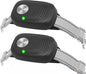 Automatic Pet Door Collar - Compatible with High Tech Pet Doors (Replaces MS-4, MS-5), Gray, 2PK