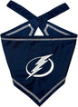 Pets First NHL Tampa Bay Lightning TIE Bandana, Size Small/Medium. Dog Bandana Scarf Bib for Pet Cat Dog. The Ultimate Game-Day, Party Bandana
