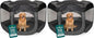 FurHaven Portable Pet Playpen for Dogs & Cats,Extra Large Indoor Kitten Playpen -Mesh Sides,Foldable Dog-Playpen for Small Dogs,Pop Up Travel Dog Pen,X-Large,Pet Crate with Mesh Sides,Gray,(Pack of 2)