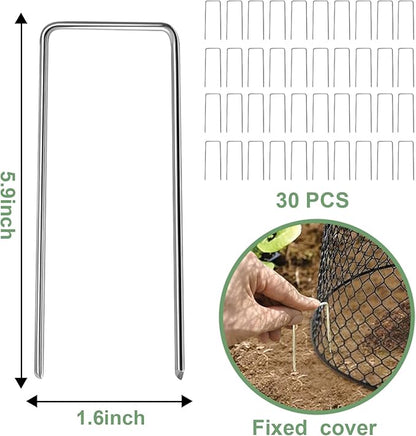 10 Pcs Chicken Wire Cloche Plant Covers Garden Netting Metal Heavy Duty Plant Protectors from Animals for Keeping Bunnies Chicken Squirrels Birds Other Out 9.13×9.13 in