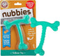 Arm & Hammer Nubbies T-Bone Dental Dog Chew Toy with Peanut Butter Flavor, Textured Chew Toy Designed to Help Clean Teeth and Support Oral Care for Dogs Up to 35 lbs