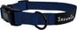 ShawnCo Dream Walk Dog Collar- Premium, Adjustable and Comfortable Pet Collar for Small, Medium, Large and Extra Large Dogs (M, Pacific Blue)