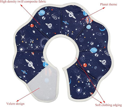 Soft Cat Cone, Adjustable Recovery Collar After Surgery to Prevent Licking Wound, Protective Cat Neck Cone, Comfortable Pet Elizabethan Collar for Cats Kittens and Puppies (XS)