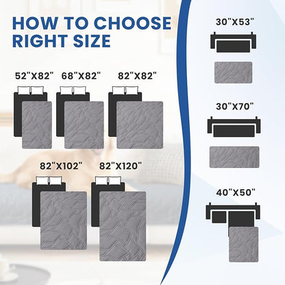 Waterproof Couch Covers for Pets, Waterproof Dog Bed Cover, Anti-Slip Soft Dog Blankets, Couch Cover for Dogs Washable, Pet Blanket for Puppy Large Dogs Cat (30x53 Inch, Light Grey)
