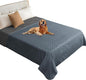 fuguitex Waterproof Dog Blanket Bed Cover Dog Crystal Velvet Moroccan Fuzzy Cozy Plush Pet Blanket Throw Blanket for Couch Sofa