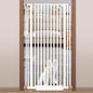 71“ Extra Tall Cat Gate for Doorway：29.4-33.4” Wide Pet Gate, Auto Close/One Handed Open, 1.34” Extra Small Gap, No Drill Pressure Mount Tall Cat Gate for Interior Stairs/Kitchens/Hallways (White)