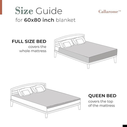 Waterproof Blanket for Bed or Couch – Soft and Leakproof Waterproof Throw Blanket, Water Proof & Stain Resistant Easy to Clean Throw Blanket Cover for Adults or Pets, Reversible Brown 60"x80"
