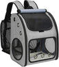 Expandable Pet Carrier Backpack for Cats, Dogs and Small Animals, Portable Pet Travel Carrier, Super Ventilated Design, Airline Approved, Ideal for Traveling/Hiking/Camping