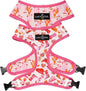 Lucy & Co. Little Lamb Adjustable Dog Collar- Cute Designer Pet Collar for Small, Medium, Large Dogs- Buckle Closure Dog Accessories, Large, Yellow Floral